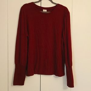 Fun maroon sweater
